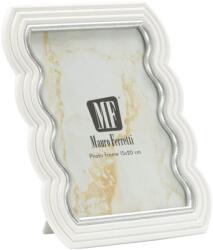 Mauro Ferretti Curty képkeret fehér/ezüst 19, 9x1, 5x25, 2 ( belső méret 15x20) cm