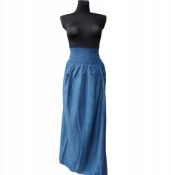 Gas Maxi Hosszú Szoknya, Stílusos, Kényelmes, Kék, S Méret (UB000721)