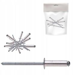 Trojka Alumínium-acél Vaknit 4 x 16 mm 50 db (NITM 4X16)