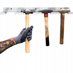  Akasztó 4 kalapácshoz műhelyfogantyú horganyzott lemezből ajándék loft (Wieszak na 4 młotki z ocynkowanej blachy)