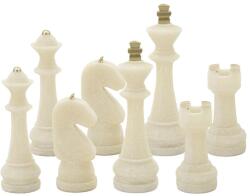 Mauro Ferretti Quarzt sakk készlet 8 db-os fehér/arany ø 4, 4x9, 2-4, 3x13, 3-5x16-x4, 5x10, 3 cm