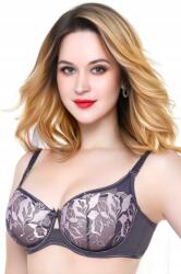 Lanny Mode Puha merevítős hímzett melltartó Lanny Mode Carla, lila 85D