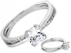 Lovrin Női gyűrű 925-ös ezüstből cirkónia kövekkel, 19-es méret, 2, 33g, ékszerésztől (62501694)