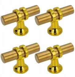 B&B 4 x Apollo bútorfogantyú arany szekrénygomb fiók glamour (Z4 G110 ZL)