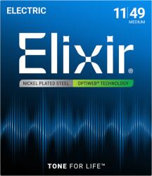 Elixir Elektromos Gitárhúr 11-49 (Optiweb bevonat)