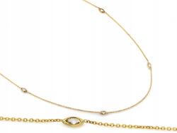 Lovrin Arany nyaklánc 585 finom cirkóniákkal 2.25g 45-ös méret ajándékba (59765983)