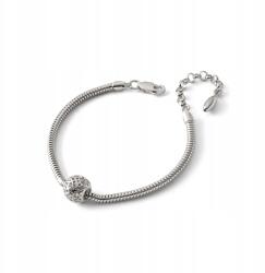 Giorre Áttört golyós karkötő cirkóniákkal 925 ezüst, platina bevonattal (5905804383968)