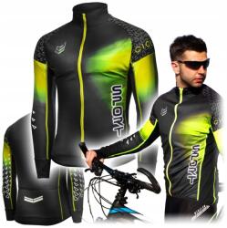 Ercole Hosszú ujjú kerékpáros mez, termoaktív, termikus, XL-es méret (Koszulka kolarska na rower męska damska R0003)