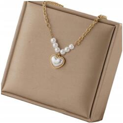 EdiBazzar Arany Női Nyaklánc, 316L Sebészeti Acél, 18K Arannyal Bevonva (ZŁOTY Elegancki Naszyjnik Kolia Celebrytka)