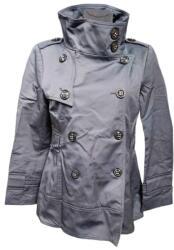 ZARA Női Rövid Kabát, Sötétkék, Gombos, L-es Méret (UB000024)