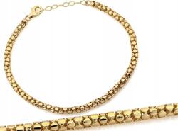 Lovrin Arany karkötő 585 finomságú, elegáns lánccal, r18 méretben, ajándéknak is kiváló, 14 karátos, divatos (Lovrin)