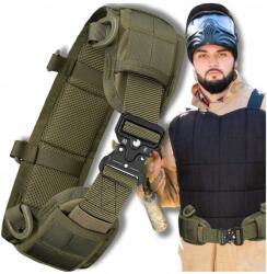 EdiBazzar Katonai harci taktikai öv 2in1 Dupla zöld Molle katonai öv (5905884023020)