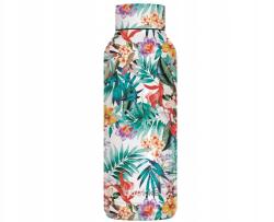 QUOKKA Solid, Rozsdamentes acél termosz palack termosz Orchid Garden, 510ml, 11877 (11877)