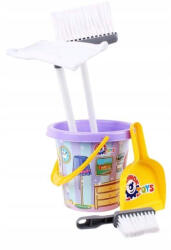 Madej Tisztítószer Készlet Gyerekeknek Vödör, Felmosó, Seprű És Lapát (4823037605835)