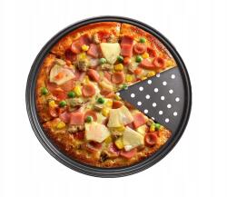 NetPrice. pl 1Mcz Pizzasütő lyukacsos tepsi, tapadásmentes bevonattal, 32 cm (DSP0233)