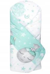 Ankras Bébi Takaró 80x80 Merevített (Rożek 80/80-kokos SŁOŃ MIĘTOWY)