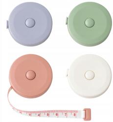 Tukan-Tex Centiméter Szabó Centi Mérőszalag Tekerhető 150CM Színes Tartós Erős Olcsó (CENTYMETR-ZWIJANY)