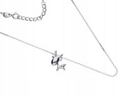 Lovrin 925-ös ezüst nyaklánc kis rénszarvas medállal, divatos női minta (Lovrin 64438)