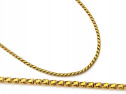 Lovrin Arany 585 nyaklánc, vastag, összecsukható lánc, 6.77g, látványos minta, ajándékba (Lovrin)