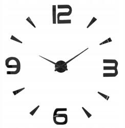 Lewer Falióra nagy 3D tükör Diy öntapadós óraszerkezettel (minimalistyczny zegar mechanizm wskazówki)