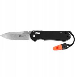 Ganzo Összecsukható kés Ganzo G7452-BK-WS síppal 265-329 (G7452-BK-WS)
