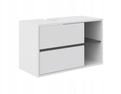 Vicco Fürdőszobai mosdószekrény 2 fiókkal és nyitott polcokkal (MOBEL 3116 NOWOCZESNA ŚCIENNA)
