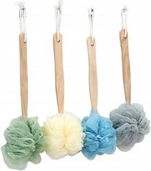  Topbathy Zuhanykefe Készlet Fa Nyéllel 4 darab (B083K5RJ2W)