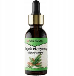 Pure Nature Természetes Boróka Fenyő Éteri Olaj Tiszta Fenyő Olaj, Hozzáadott Anyagok Nélkül 30ml (OLEJEK ZE ŚWIERKU 30ml)