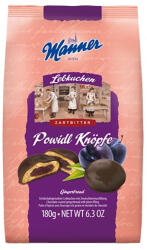 Manner Mézeskalács MANNER Knöpfe szilvás puszedli 180 g - papir-bolt