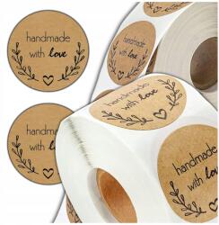 Papír Matricák Címkék 500 db tekercs Diy ajándékokhoz, üvegekhez és borítékokhoz (5905884069943)