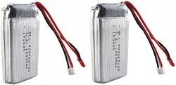 Yunique Lipo akkumulátor 7.4V 1500mAh 2 darab Wltoys V913 L959 L969 L202 K959 TY923 Rc