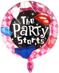  The Party Starts lánybúcsú fólia lufi 45cm