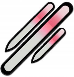  Mont Bleu 3 db-os színes üveg körömreszelő készlet R-BMS07