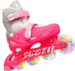 SUOTU Állítható Gyerek Görkorcsolya Világító Led Kerekekkel Eur 32-36 Suotu (SUOTU Inline Skates)