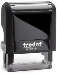 Trodat Bélyegzőház Trodat 4911 4.0 fekete, kék párnával (43076)