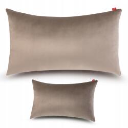 Softimi Díszpárnahuzat 30X50cm Velúr Velvet Dekoratív 100% Díszítő (DECO-PILLOW-30X50-PIK2-BEIGE)