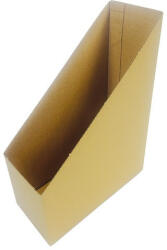 PD Iratpapucs A/4 hajtogatós 8 cm gerinccel natúr