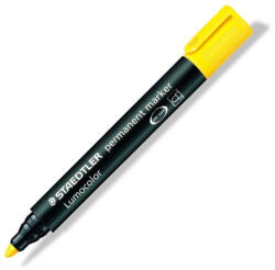 STAEDTLER Marker Staedtler Lumocolor permanent kerek sárga (352-1)