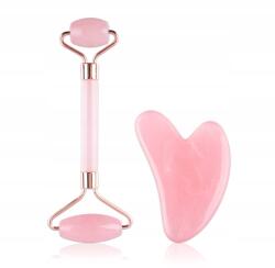 Lewer Masszírozó Roller Kő Csempe Archoz+ Gua Sha (inna66u6u)