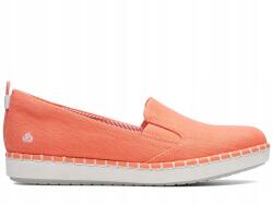 Clarks Step Glow Slip balerinacipő, narancssárga, 37 (261403074)