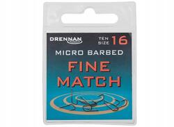 Drennan Fine Match horgok, 20-as méret (69-001-020)