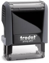 Trodat Bélyegzőház Trodat 4911 4.0 szürke, fekete párnával (43079)