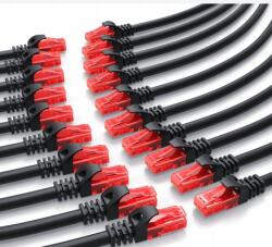 CSLComputer Csl 301451 Cat6 U/utb kábel, fekete, 0, 25 m (301451)