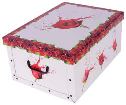 Miss Space Tárolódoboz Miss Space MAXI 51x37x24 cm Rózsa Piros Passion (7054)