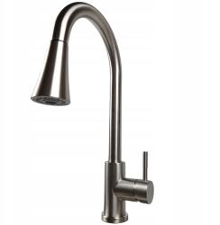 Konyhai csaptelep, JF-7020S csap kihúzható szórófejjel, 2 üzemmód, 400mm (3411634162281)