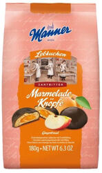 Manner Mézeskalács MANNER Knöpfe barackos puszedli 180 g - papir-bolt
