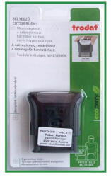 Trodat Bélyegző Trodat 4911 Eco szövegbélyegző a szöveglemez rendelésre jogosító bónnal (4911 BÓN)
