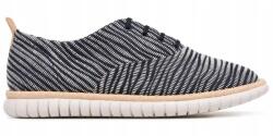 Clarks Női tornacipő Clarks Mzt Blithe sötétkék-fehér szövet 40 (261340214)