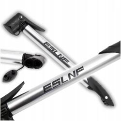 Ercole Mini kézi kerékpár pumpa kicsi Ezüst univerzális presta schrader szelephez (Pompka rowerowa ręczna presta schrader)