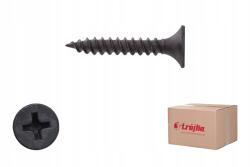 Trojka Gipszkarton csavar Gk 3, 5x25 acél fém fekete 10kg (WFMD 3.5X25)